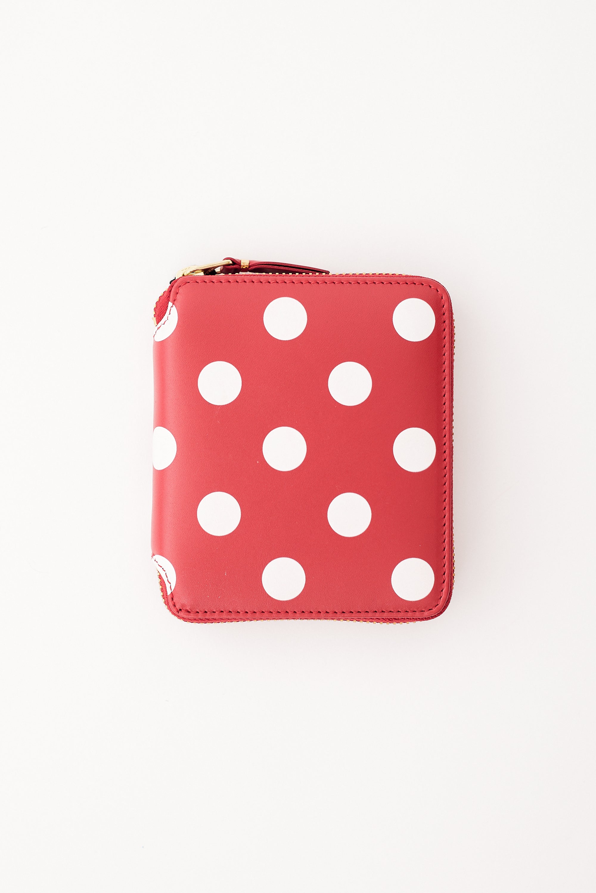 Comme des Garcons Polka Dots Printed Square Wallet