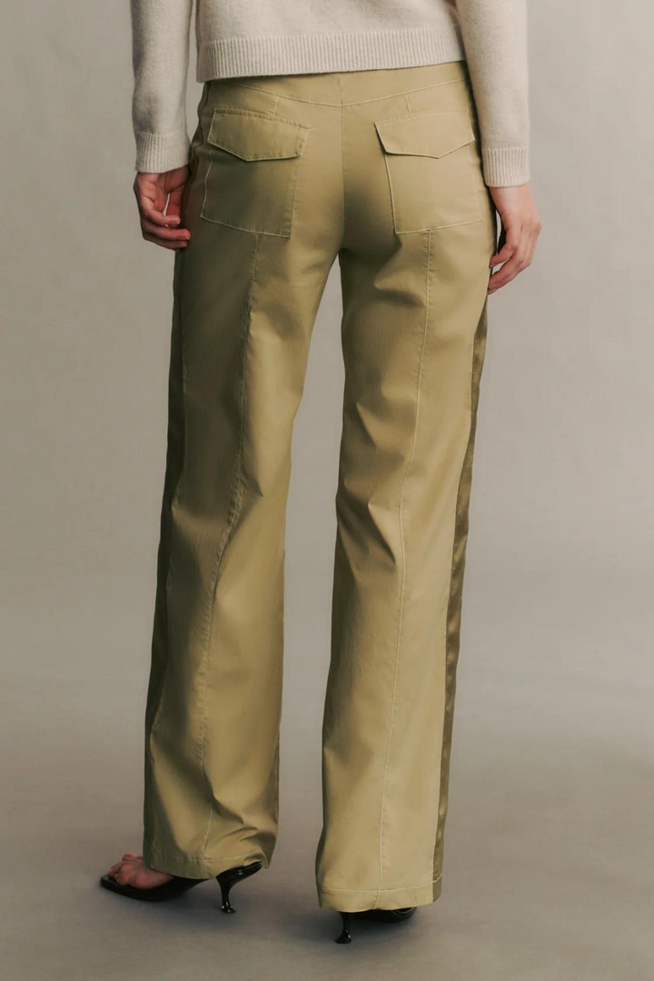 Model wearing TWP Izzy Pant rear view