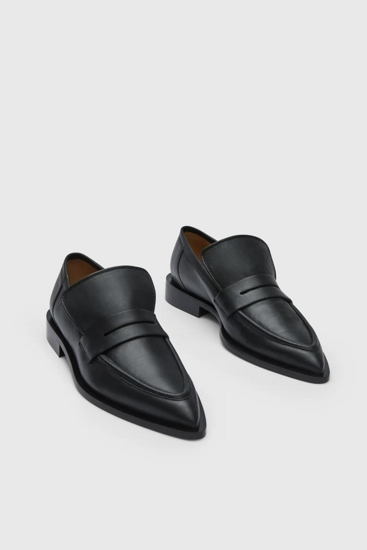 Front view of ATP All Tomorrow's Parties Montazzoli Nappa Pointed Loafer