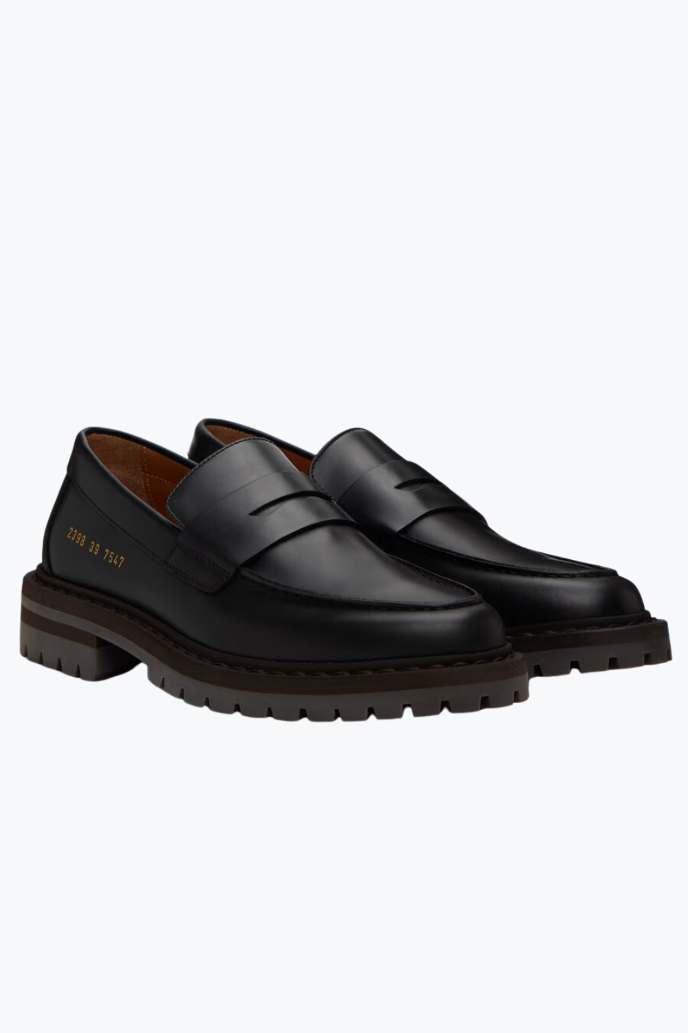 Front view of Common Projects Chunky Loafer 