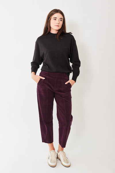 Julia wearing Apiece Apart Mera Pant front view