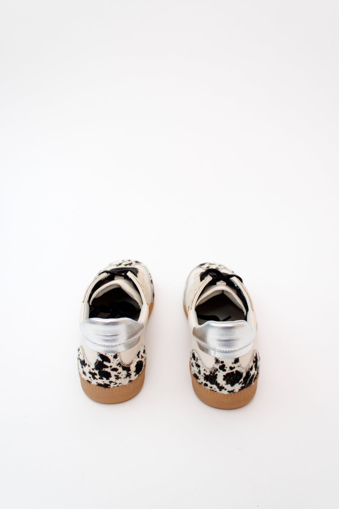 Flat lay of Frēda Salvador Jackie Court Sneaker rear view 