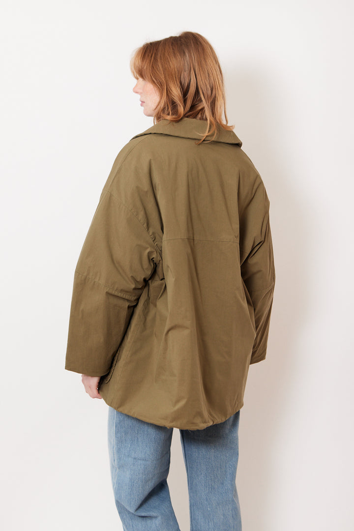 Waverly wearing Labo.Art Jordan Jacket rear view