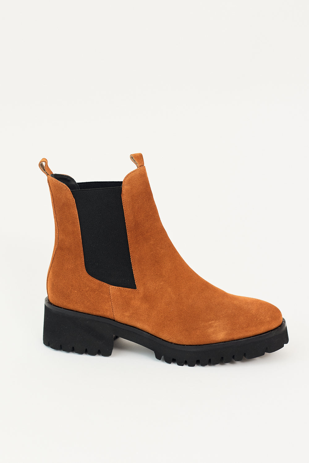 side view of Frēda Salvador Brooke Water Resistant Chelsea Boot