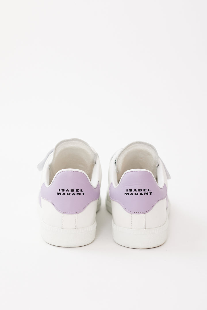 flat lay of Isabel Marant Étoile Beth Classic Logo Sneaker rear view