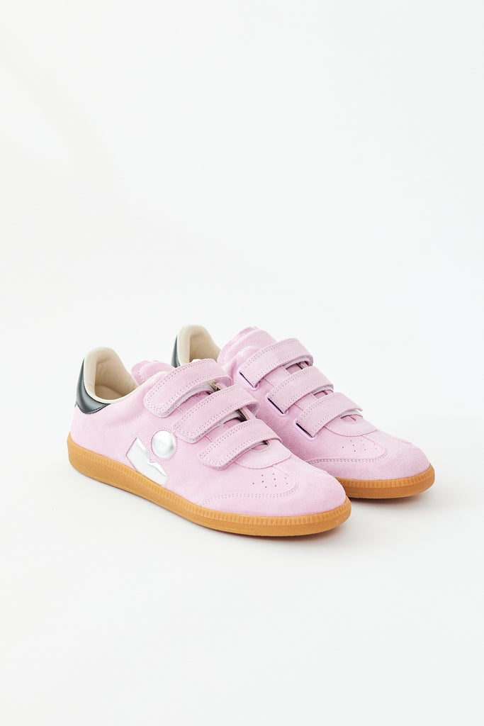 Isabel Marant Étoile Beth Suede Logo Sneaker – grethen house