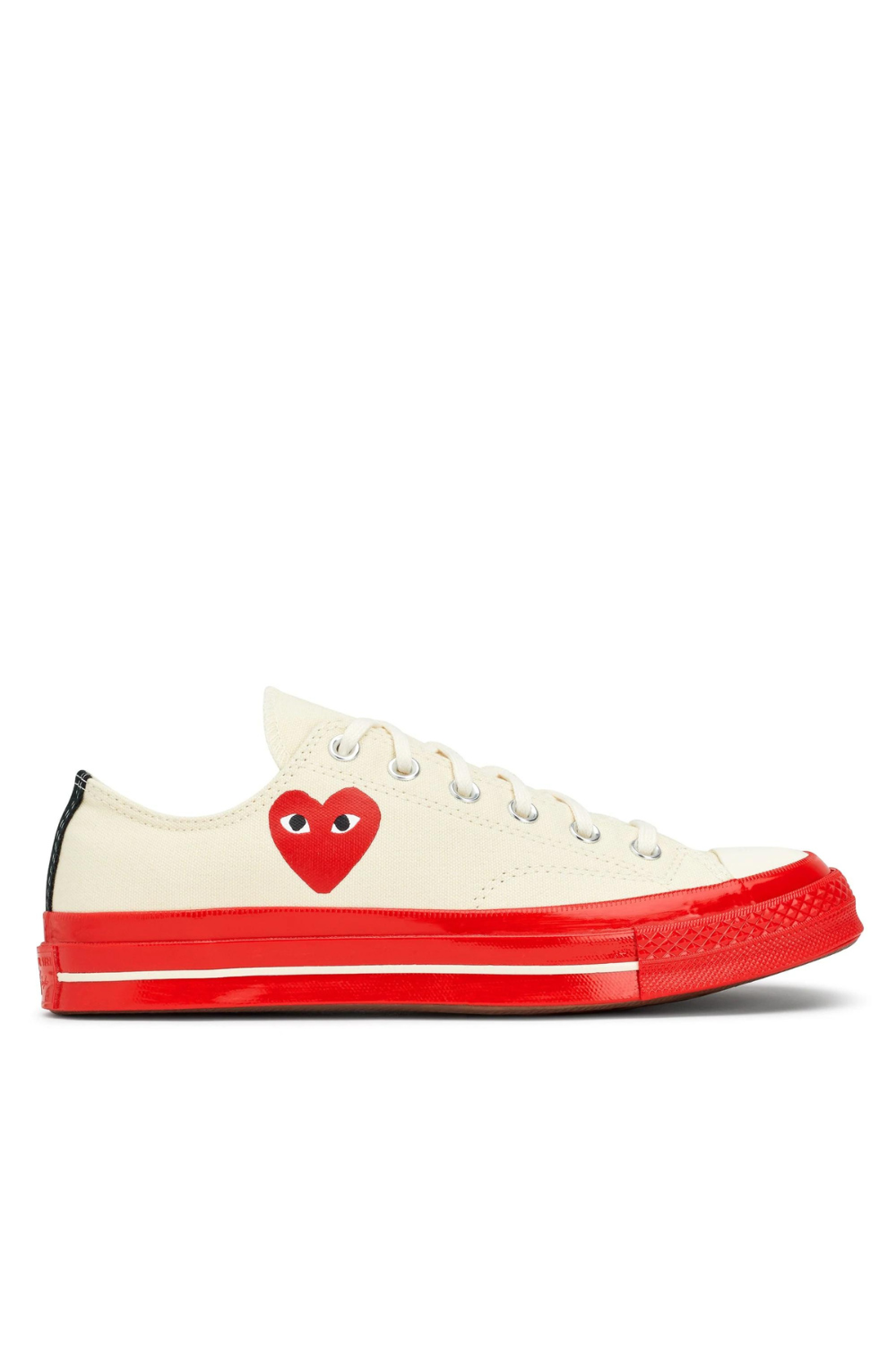 Play Converse Red Sole Low Top White W 10