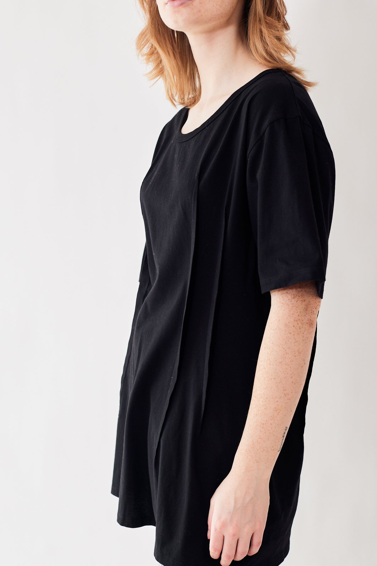 MM6 Maison Margiela Oversized Long Darted Tee Shirt