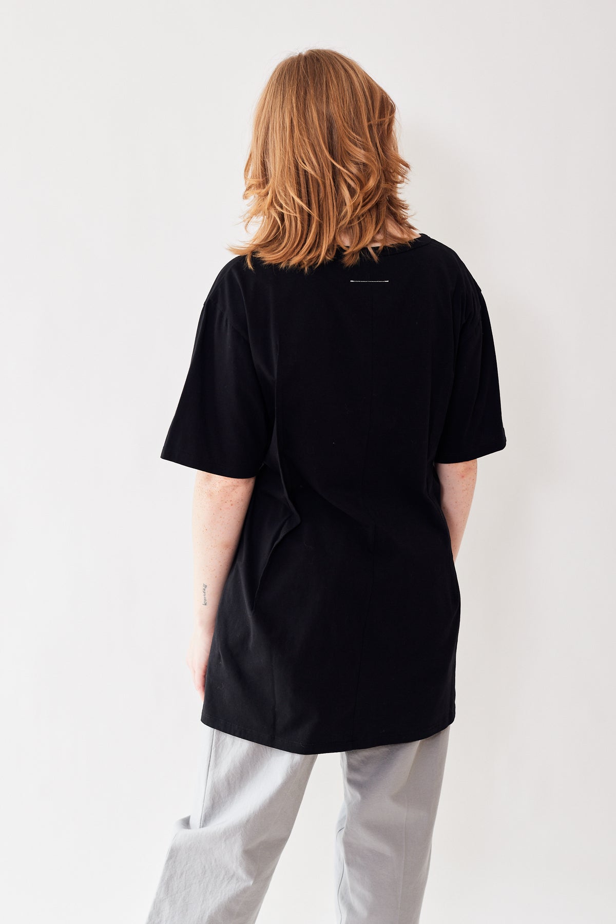 MM6 Maison Margiela Oversized Long Darted Tee Shirt – grethen house